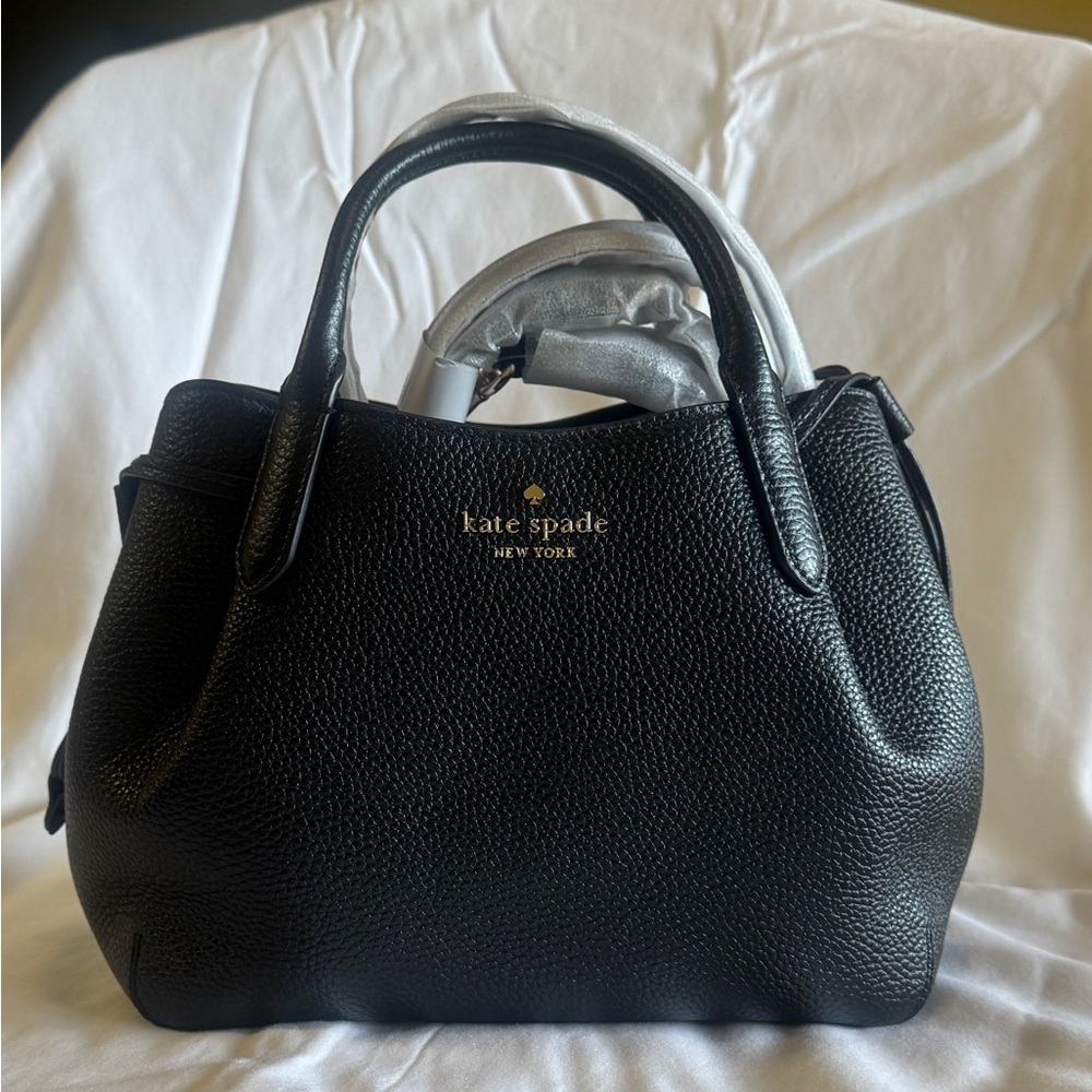 Kate Spade Textured Black Satchel